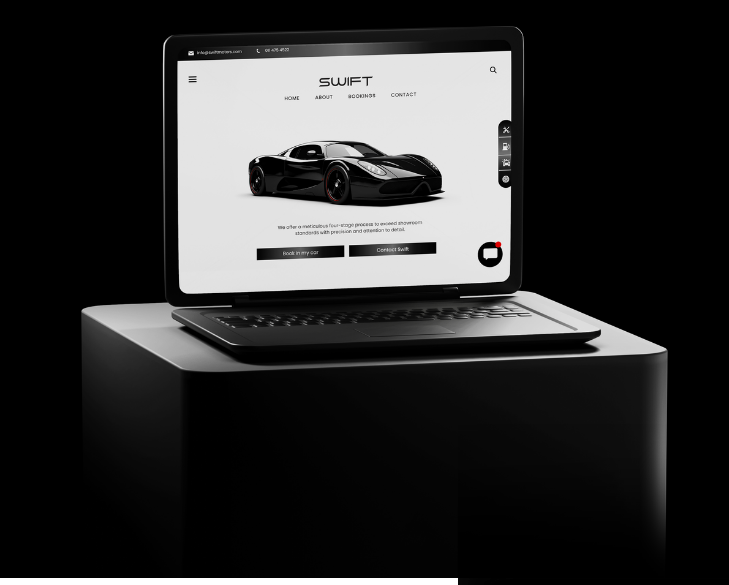 Automotive Business Website Design
